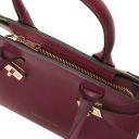 Coccola Leather Handbag Bordeaux TL142421