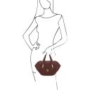 Dana Leather Handbag Coffee TL142414