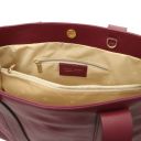 Callie Borsa a Spalla in Pelle Morbida Bordeaux TL142415