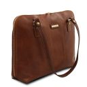 Ravenna Damen Business Tasche aus Leder Braun TL142426