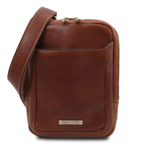 Mark Sac Bandoulière en Cuir Marron TL142428