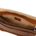 TL Messenger Borsa a Tracolla 2 Scomparti - Misura Grande Naturale TL142430