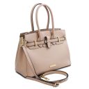 TL Bag Leather Handbag Nude TL140530