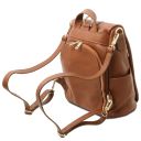 TL Bag Sac à dos en Cuir Souple Cognac TL142138