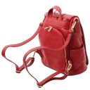TL Bag Zaino da Donna in Pelle Morbida Rosso Lipstick TL142138