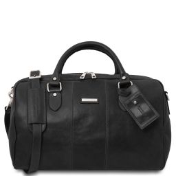 Lisbona Maleta de Viaje en Piel - Modelo Pequeño Negro TL142441
