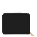 Panarea Borsa Secchiello in Pelle ed Esclusivo Portafogli in Pelle zip Around Nero TL142443