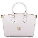 Layla Bauletto in Pelle Bianco TL142399