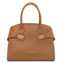 Coccola Borsa a Mano in Pelle Caramello TL142421