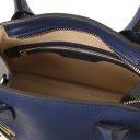 Coccola Sac à Main en Cuir Bleu foncé TL142421