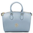 Layla Bauletto in Pelle Celeste TL142399
