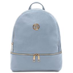 TL Bag Soft Leather Backpack Light Blue TL142280
