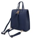 TL Bag Zaino da Donna in Pelle Blu scuro TL142211