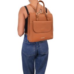 TL Bag Leather Backpack for Women Темно-синий TL142211