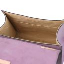 TL Bag Borsa a Mano in Pelle Lilla TL142203