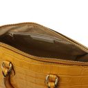 Layla Bolso a Mano en Piel Efecto Coco Caramelo TL142398