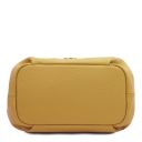 Nora Sac à Main en Cuir Souple Jaune pastel TL142372