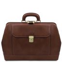 Leonardo Exclusive Leather Doctor bag Brown TL142342