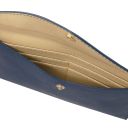Leather Envelope Wallet Темно-синий TL142322