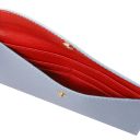 Portafoglio a Busta in Pelle Celeste TL142322