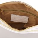 Lily Borsa a Tracolla in Pelle Morbida Bianco TL142375