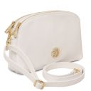 Lily Borsa a Tracolla in Pelle Morbida Bianco TL142375