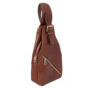 Kevin Monospalla in Pelle Marrone TL142423