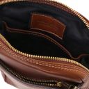 Mark Bolsillo Unisex en Piel Marrón TL142428