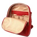 TL Bag Mochila Para Mujer en Piel Suave Rojo Lipstick TL141376