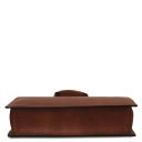 Palermo Borsa da Lavoro da Donna in Pelle 3 Scomparti Marrone TL142452