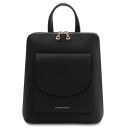 TL Bag Petite sac à dos en Cuir Pour Femme Noir TL141764