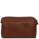 Smarty Beauty Case en Piel - Modelo Grande Marrón TL141219