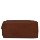 Smarty Beauty Case in Pelle - Misura Grande Marrone TL141219