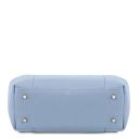 Tulipan Bolso Noche en Piel Azul claro TL141727