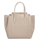 Tulipan Borsa a Mano in Pelle Beige TL141727