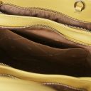 Tulipan Leather Handbag Pastel yellow TL141727
