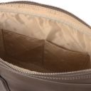 Prato Exclusive Saffiano Leather Laptop Case Dark Taupe TL142453