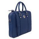 Prato Exclusive Saffiano Leather Laptop Case Dark Blue TL142453