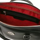 Prato Elegante Porta Folios y Porta Ordenador Portátil en Piel Saffiano Negro TL142453