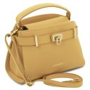 Maisy Borsa a Mano in Pelle - Misura Media Giallo pastello TL142455