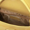 Maisy Leather Tote Pastel yellow TL142455