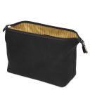 Smarty Beauty Case in Pelle - Misura Piccola Nero TL141220