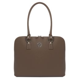 Magnolia Sac Business en Cuir Pour Femme Taupe foncé TL141809