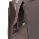 Palermo Borsa da Lavoro in Pelle Saffiano da Donna 3 Scomparti Talpa scuro TL141369