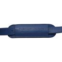 Palermo Serviette en Cuir Saffiano Avec 3 Compartiments Bleu foncé TL141369