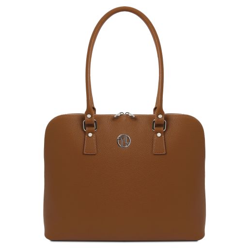 Magnolia Leather Business bag for Women Коньяк TL141809