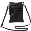TL Bag Bolsillo Unisex en Piel Suave Negro TL142432