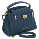 Maisy Borsa a Mano in Pelle - Misura Media Blu scuro TL142455