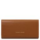 Diana Elegante Cartera en Piel - Modelo Grande Cognac TL142435