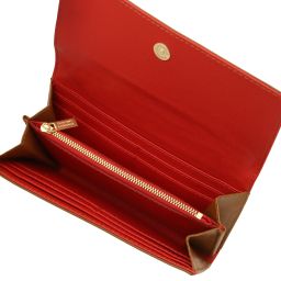 Diana Elegante Cartera en Piel - Modelo Grande Cognac TL142435